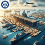 construction-of-a-naval-aiir-base-with-vessels-in-the-water-and-planes-in-the-air DoD Department of Defense Contract Bid Bond Surety Bond Performance Bond